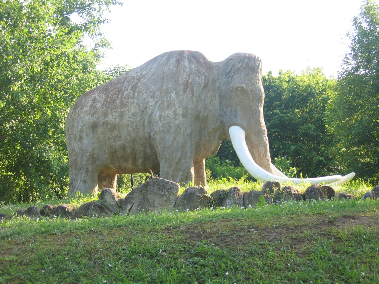 Urzeitmuseum Nussdorf-Traisental, Mammut (© Museumsmanagement Niederösterreich)
